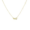 Gold Heart Necklace with Diamond